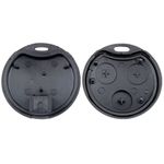 Auto si Moto - Piese auto si accesorii - Caroserie - Usi auto si accesorii - Carcasa cheie telecomanda Techstar compatibila Smart Fortwo 450/City-Coupe/Cabrio, Roadster, Forfour, 3 butoane, neagra - Infinity.ro