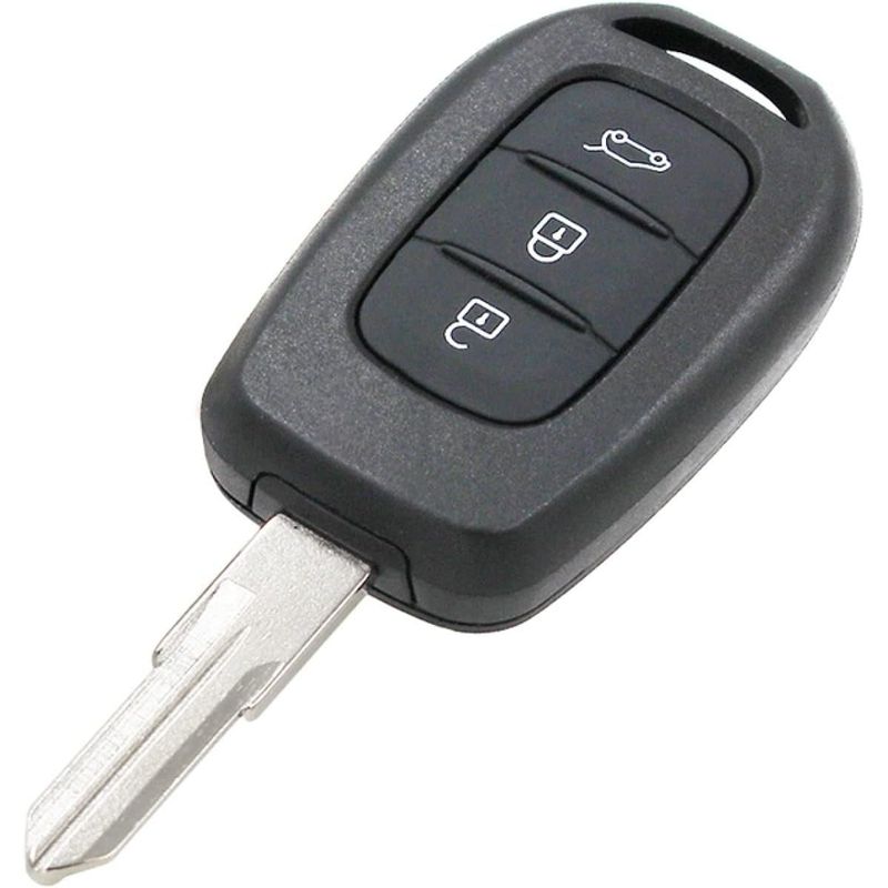 Auto si Moto - Piese auto si accesorii - Caroserie - Usi auto si accesorii - Carcasa cheie auto Techstar compatibila Dacia Logan/Sandero/Duster/Dokker/Lodgy + Renault Trafic, 3 butoane, VAC102 - Infinity.ro