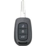 Auto si Moto - Piese auto si accesorii - Caroserie - Usi auto si accesorii - Carcasa cheie auto Techstar compatibila Dacia Logan/Sandero/Duster/Dokker/Lodgy + Renault Trafic, 3 butoane, VAC102 - Infinity.ro