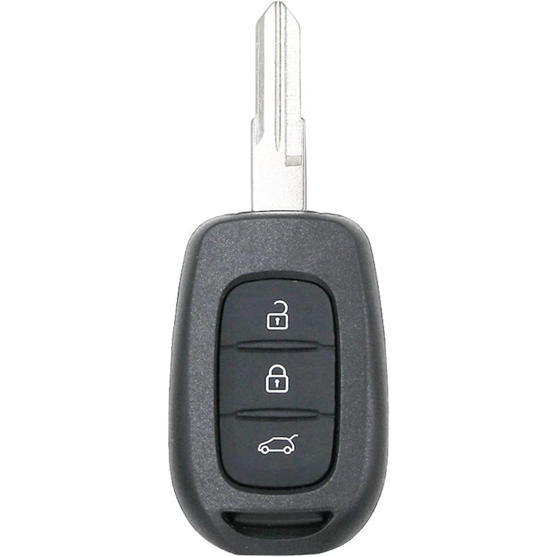 Auto si Moto - Piese auto si accesorii - Caroserie - Usi auto si accesorii - Carcasa cheie auto Techstar compatibila Dacia Logan/Sandero/Duster/Dokker/Lodgy + Renault Trafic, 3 butoane, VAC102 - Infinity.ro