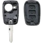Auto si Moto - Piese auto si accesorii - Caroserie - Usi auto si accesorii - Carcasa cheie auto Techstar compatibila Dacia Logan/Sandero/Duster/Dokker/Lodgy + Renault Trafic, 3 butoane, VAC102 - Infinity.ro