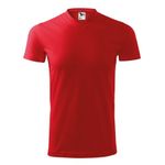 Fashion, accesorii si bijuterii - Barbati - Imbracaminte - Tricouri si bluze barbati - Tricou unisex, Heavy V-neck 111, Malfini M roşu - Infinity.ro