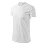 Fashion, accesorii si bijuterii - Barbati - Imbracaminte - Tricouri si bluze barbati - Tricou unisex, Heavy V-neck 111, Malfini Alb 2XL - Infinity.ro