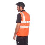 Casa si Gradina - Constructii - Echipamente de lucru - Imbracaminte protectia muncii - Vesta de protectie Termica Reversibila Hi-Vis Portwest, S469 M Portocaliu - Infinity.ro
