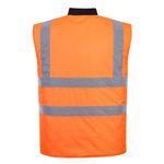 Casa si Gradina - Constructii - Echipamente de lucru - Imbracaminte protectia muncii - Vesta de protectie Termica Reversibila Hi-Vis Portwest, S469 M Portocaliu - Infinity.ro