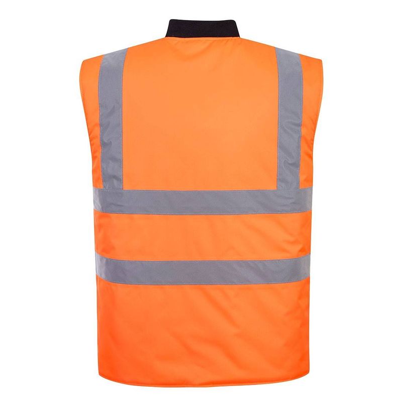 Casa si Gradina - Constructii - Echipamente de lucru - Imbracaminte protectia muncii - Vesta de protectie Termica Reversibila Hi-Vis Portwest, S469 M Portocaliu - Infinity.ro