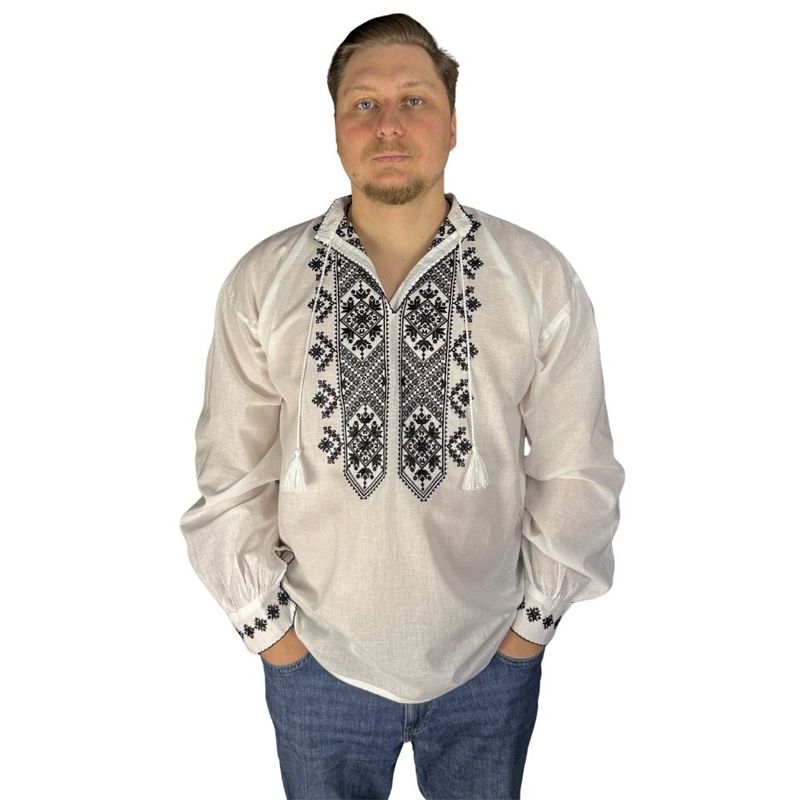 Fashion, accesorii si bijuterii - Barbati - Imbracaminte - Camasi barbati - Ie barbati CPB alb/negru , marimea XL - Infinity.ro