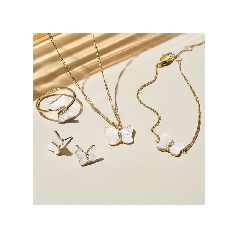 Fashion, accesorii si bijuterii - Femei - Bijuterii femei - Cercei femei - Cercei dama Fossil Sutton JF04422710 - Infinity.ro