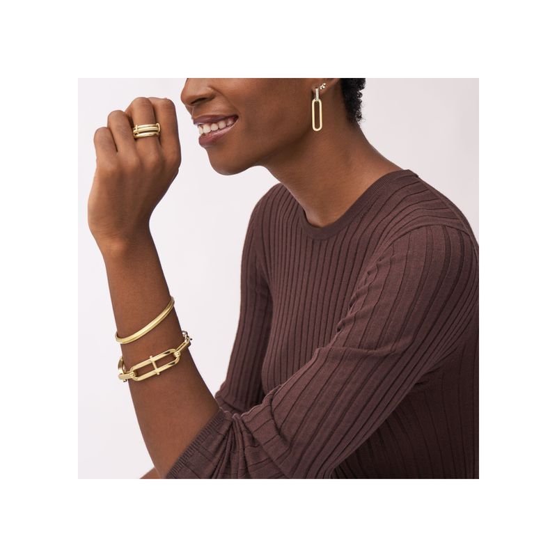 Fashion, accesorii si bijuterii - Femei - Bijuterii femei - Bratari femei - Bratara dama Fossil Harlow JF04117710 - Infinity.ro