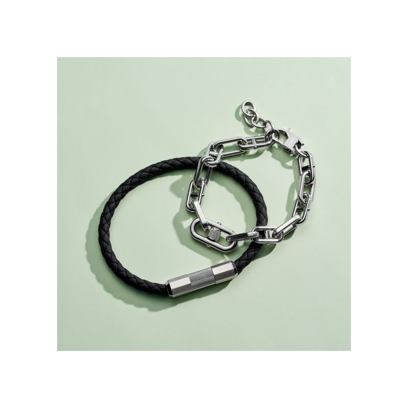 Fashion, accesorii si bijuterii - Barbati - Bijuterii barbati - Bratari barbati - Bratara barbati Fossil Machine JF04883040 - Infinity.ro