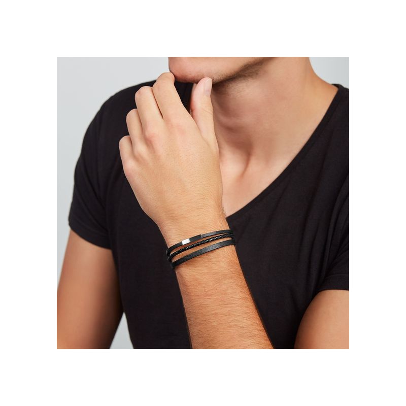 Fashion, accesorii si bijuterii - Barbati - Bijuterii barbati - Bratari barbati - Bratara barbati Fossil Townsman JF03322040 - Infinity.ro