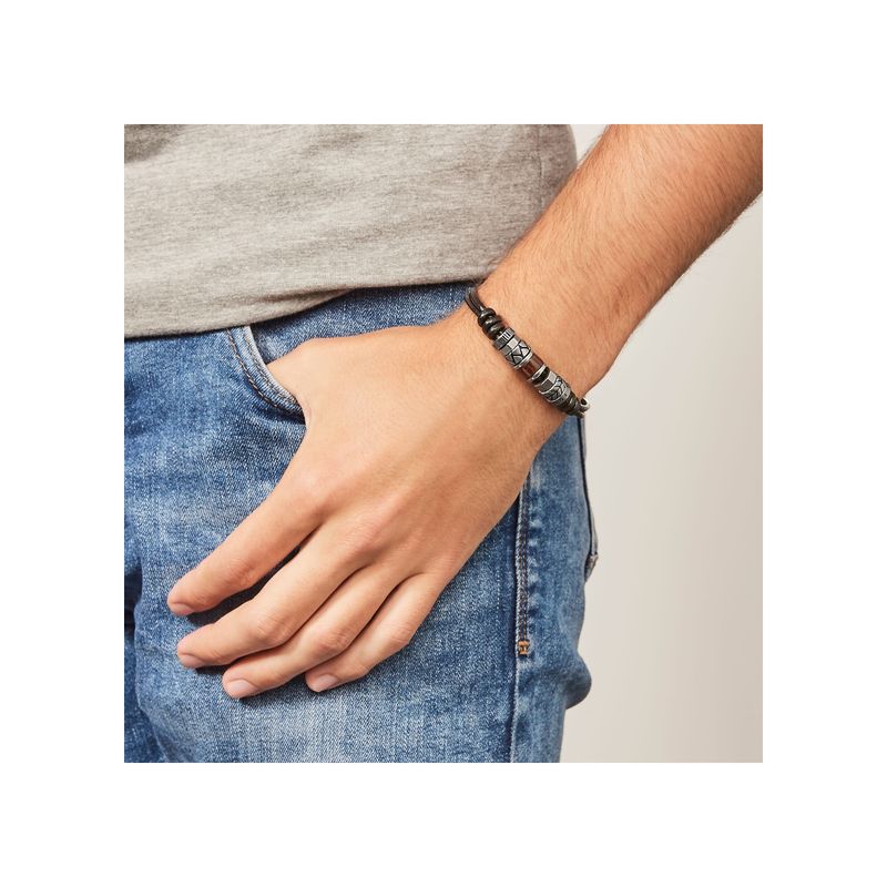 Fashion, accesorii si bijuterii - Barbati - Bijuterii barbati - Bratari barbati - Bratara barbati Fossil Bronson JF84196040 - Infinity.ro