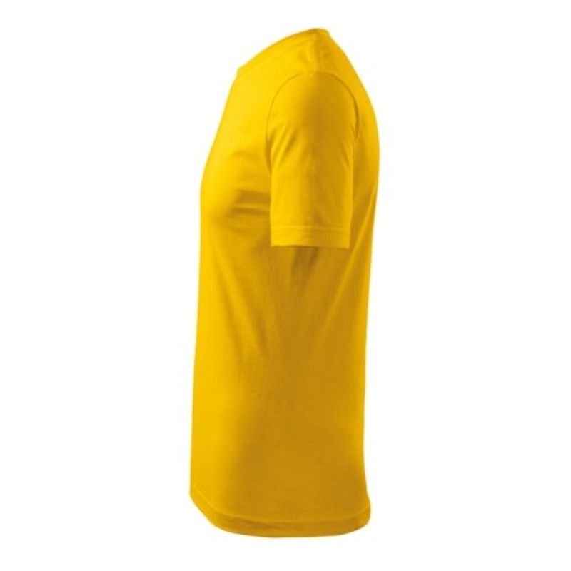 Fashion, accesorii si bijuterii - Barbati - Imbracaminte - Tricouri si bluze barbati - Tricou barbati Malfini Classic New 132, bumbac XL Galben - Infinity.ro