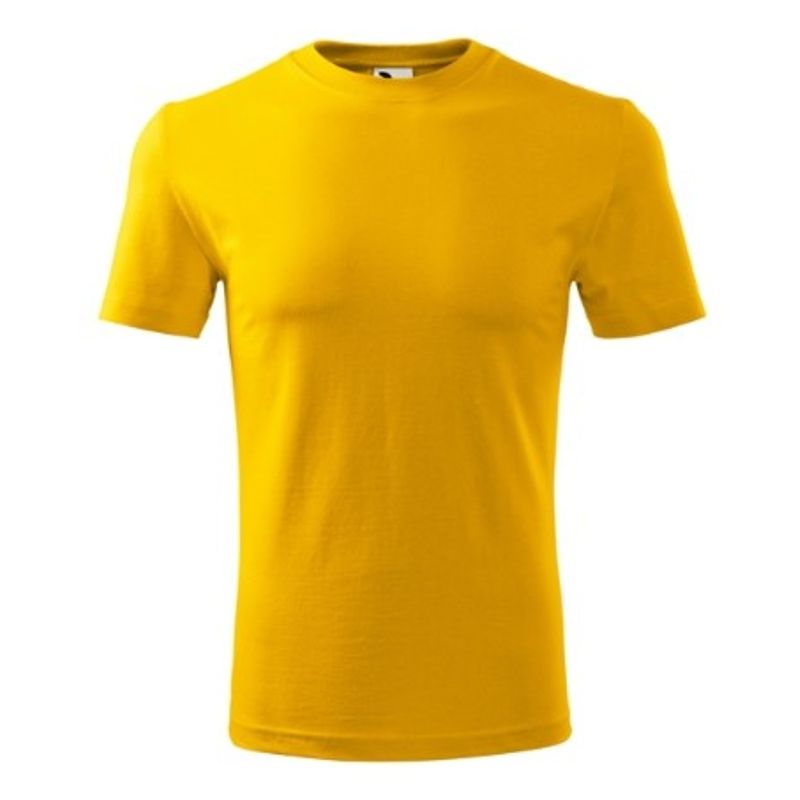 Fashion, accesorii si bijuterii - Barbati - Imbracaminte - Tricouri si bluze barbati - Tricou barbati Malfini Classic New 132, bumbac XL Galben - Infinity.ro