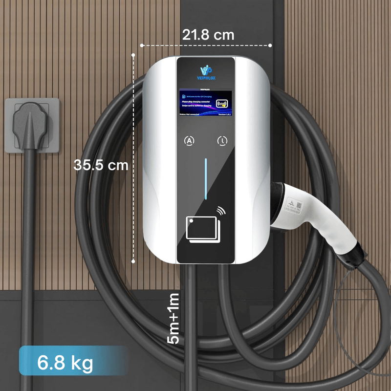 Auto si Moto - Statii de incarcare si accesorii - Statii de incarcare masini electrice - Statie incarcare Auto Smart, masina electrica, 7kW / 230V, 8-10-13-16-32°, Type 2 (IEC 62196-2), perete/stalp, Aplicatie - Infinity.ro