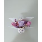 Casa si Gradina - Decoratiuni - Aromaterapie si lumanari - Lumanari si candele - Aranjament Cadou cu Lumânări din Ceară de Soia Naturală Parfumată, Model Fluture – Culoare: Mov - Infinity.ro