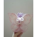Casa si Gradina - Decoratiuni - Aromaterapie si lumanari - Lumanari si candele - Aranjament Cadou cu Lumânări din Ceară de Soia Naturală Parfumată, Model Fluture – Culoare: Mov - Infinity.ro