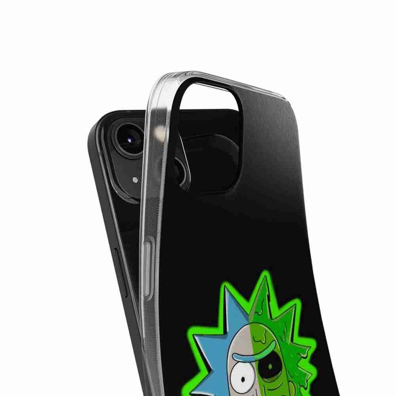 Laptop, Telefoane si Tablete - Telefoane mobile si accesorii - Accesorii Telefoane - Huse telefoane - Husa compatibila cu Samsung Galaxy A02s Silicon Gel Tpu Model Rick And Morty Alien - Infinity.ro