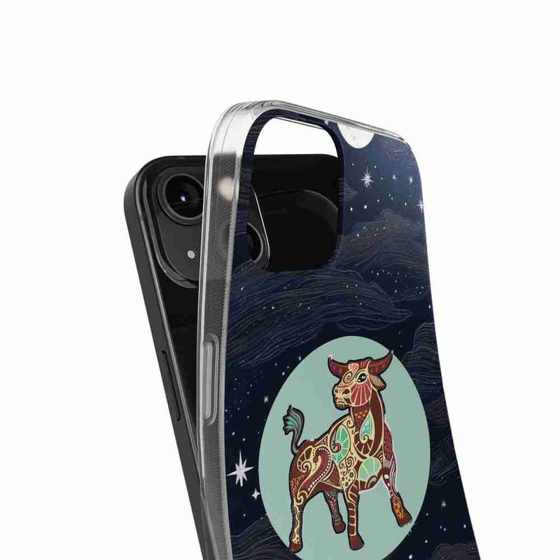 Laptop, Telefoane si Tablete - Telefoane mobile si accesorii - Accesorii Telefoane - Huse telefoane - Husa compatibila cu Oppo Reno5 Lite Silicon Gel Tpu Model Horoscop Taur - Infinity.ro