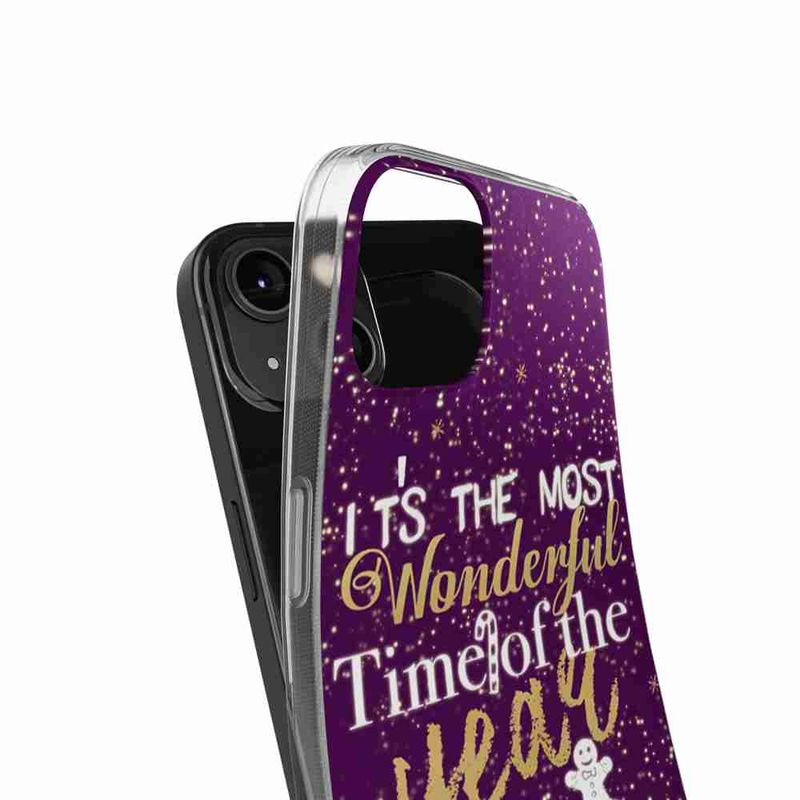 Laptop, Telefoane si Tablete - Telefoane mobile si accesorii - Accesorii Telefoane - Huse telefoane - Husa compatibila cu Oppo Reno12 Pro Silicon Gel Tpu Model Craciun Wonderful Time Of The Year - Infinity.ro