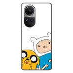 Laptop, Telefoane si Tablete - Telefoane mobile si accesorii - Accesorii Telefoane - Huse telefoane - Husa compatibila cu Oppo Reno10 5G Silicon Gel Tpu Model Finn and Jake Tongues - Infinity.ro
