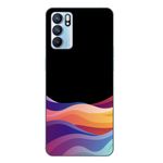 Laptop, Telefoane si Tablete - Telefoane mobile si accesorii - Accesorii Telefoane - Huse telefoane - Husa compatibila cu Oppo Reno6 5G Silicon Gel Tpu Model Neon Waves - Infinity.ro
