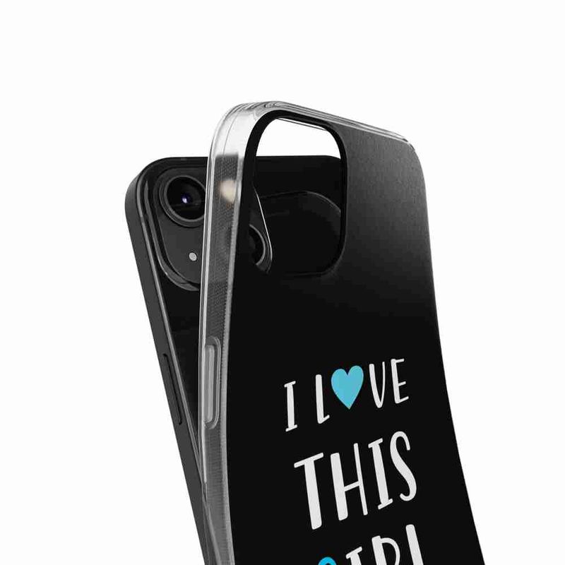 Laptop, Telefoane si Tablete - Telefoane mobile si accesorii - Accesorii Telefoane - Huse telefoane - Husa compatibila cu Samsung Galaxy A03 Core Silicon Gel Tpu Model Cupluri I love This Girl - Infinity.ro