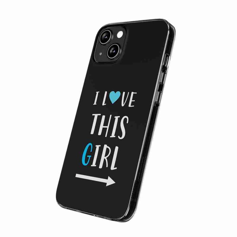 Laptop, Telefoane si Tablete - Telefoane mobile si accesorii - Accesorii Telefoane - Huse telefoane - Husa compatibila cu Samsung Galaxy A03 Core Silicon Gel Tpu Model Cupluri I love This Girl - Infinity.ro