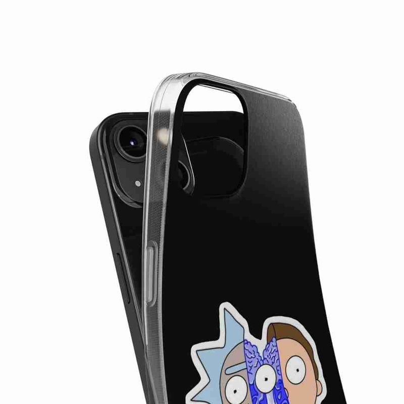 Laptop, Telefoane si Tablete - Telefoane mobile si accesorii - Accesorii Telefoane - Huse telefoane - Husa compatibila cu Oppo Reno8 T 4G Silicon Gel Tpu Model Rick And Morty Connected - Infinity.ro