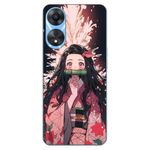 Laptop, Telefoane si Tablete - Telefoane mobile si accesorii - Accesorii Telefoane - Huse telefoane - Husa compatibila cu Oppo A78 4G (CPH2565) Silicon Gel Tpu Model Demon Slayer Nezuko - Infinity.ro