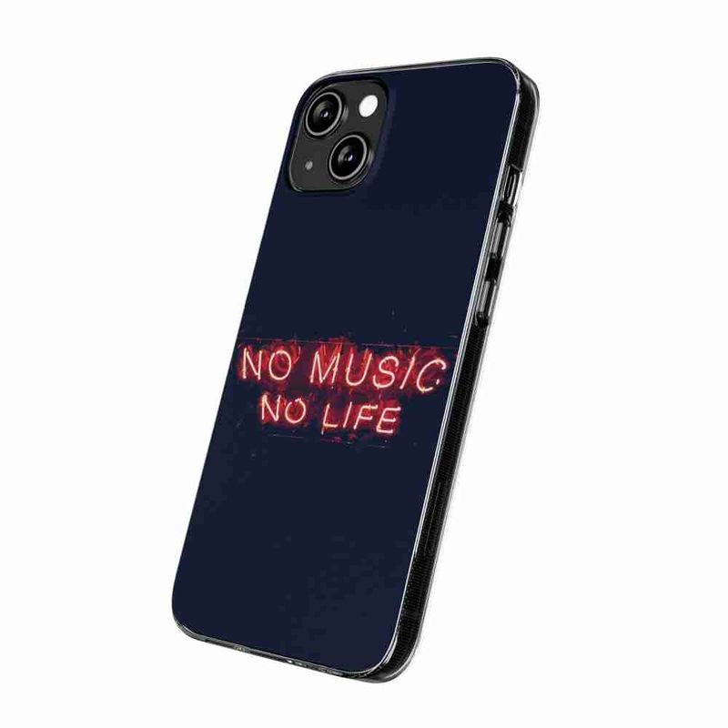 Laptop, Telefoane si Tablete - Telefoane mobile si accesorii - Accesorii Telefoane - Huse telefoane - Husa compatibila cu Realme C53 Silicon Gel Tpu Model No Music No Life - Infinity.ro