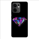 Laptop, Telefoane si Tablete - Telefoane mobile si accesorii - Accesorii Telefoane - Huse telefoane - Husa compatibila cu Oppo Reno13 F Silicon Gel Tpu Model Diamond Black - Infinity.ro