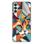 Laptop, Telefoane si Tablete - Telefoane mobile si accesorii - Accesorii Telefoane - Huse telefoane - Husa compatibila cu Samsung Galaxy A04s Silicon Gel Tpu Model Cubic Cat Art - Infinity.ro