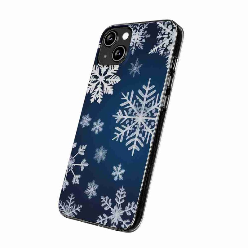 Laptop, Telefoane si Tablete - Telefoane mobile si accesorii - Accesorii Telefoane - Huse telefoane - Husa compatibila cu Samsung Galaxy A02s Silicon Gel Tpu Model Fulgi de Nea - Infinity.ro