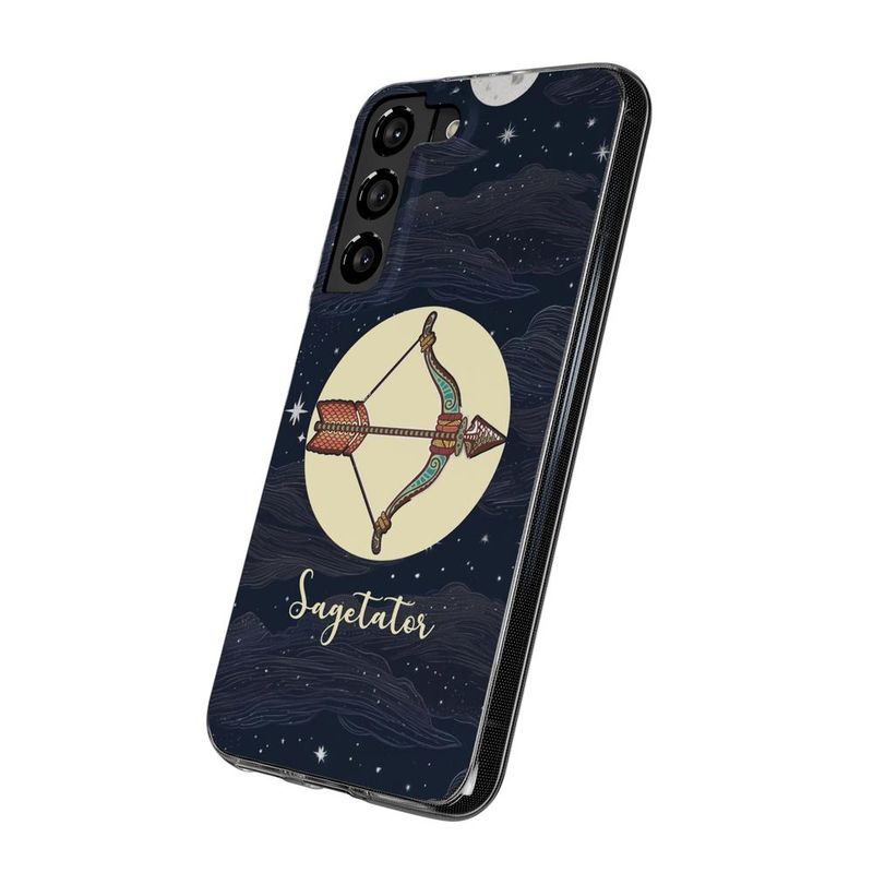 Laptop, Telefoane si Tablete - Telefoane mobile si accesorii - Accesorii Telefoane - Huse telefoane - Husa compatibila cu Samsung Galaxy A05s Silicon Gel Tpu Model Horoscop Sagetator - Infinity.ro