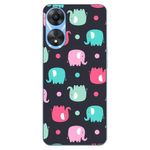 Laptop, Telefoane si Tablete - Telefoane mobile si accesorii - Accesorii Telefoane - Huse telefoane - Husa compatibila cu Oppo A78 5G (CPH2483) Silicon Gel Tpu Model Pattern Elefant - Infinity.ro