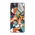 Laptop, Telefoane si Tablete - Telefoane mobile si accesorii - Accesorii Telefoane - Huse telefoane - Husa compatibila cu Samsung Galaxy A01 Core Silicon Gel Tpu Model Cubic Cat Art - Infinity.ro