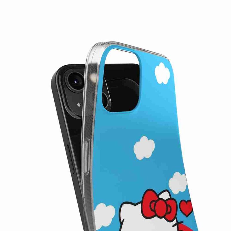 Laptop, Telefoane si Tablete - Telefoane mobile si accesorii - Accesorii Telefoane - Huse telefoane - Husa compatibila cu Realme GT Neo 2 Silicon Gel Tpu Model Hello Kitty Rainbow - Infinity.ro