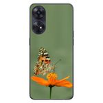 Laptop, Telefoane si Tablete - Telefoane mobile si accesorii - Accesorii Telefoane - Huse telefoane - Husa compatibila cu Oppo Reno8 T 4G Silicon Gel Tpu Model Fluture - Infinity.ro