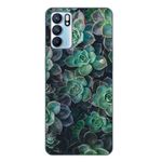 Laptop, Telefoane si Tablete - Telefoane mobile si accesorii - Accesorii Telefoane - Huse telefoane - Husa compatibila cu Oppo Reno6 5G Silicon Gel Tpu Model Flori de Stanca - Infinity.ro