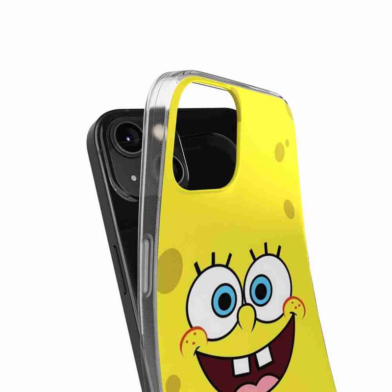 Laptop, Telefoane si Tablete - Telefoane mobile si accesorii - Accesorii Telefoane - Huse telefoane - Husa compatibila cu Oppo Reno12 Pro Silicon Gel Tpu Model Spongebob Happy - Infinity.ro