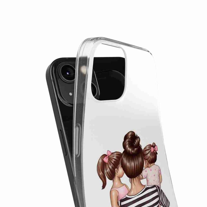 Laptop, Telefoane si Tablete - Telefoane mobile si accesorii - Accesorii Telefoane - Huse telefoane - Husa compatibila cu Oppo A78 5G (CPH2483) Silicon Gel Tpu Model Mom and Girls - Infinity.ro