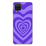 Laptop, Telefoane si Tablete - Telefoane mobile si accesorii - Accesorii Telefoane - Huse telefoane - Husa compatibila cu Samsung Galaxy A12 Silicon Gel Tpu Model Powerpuff Girls Heart Purple - Infinity.ro