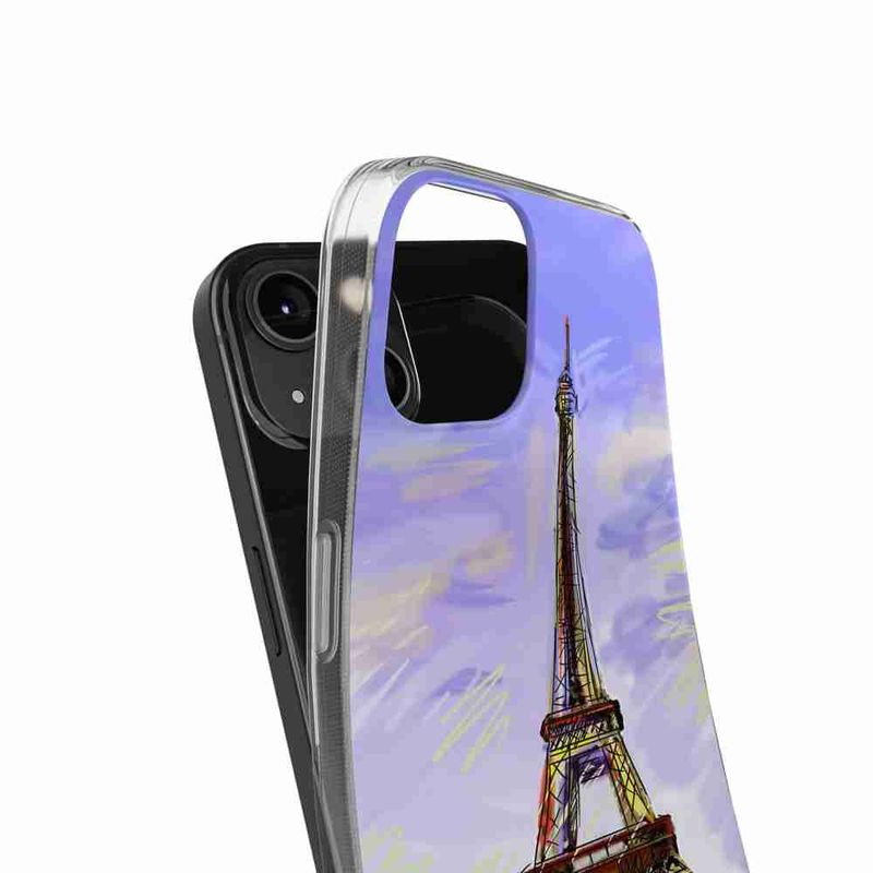 Laptop, Telefoane si Tablete - Telefoane mobile si accesorii - Accesorii Telefoane - Huse telefoane - Husa compatibila cu Realme C33 Silicon Gel Tpu Model Desen Turnul Eiffel - Infinity.ro