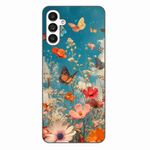 Laptop, Telefoane si Tablete - Telefoane mobile si accesorii - Accesorii Telefoane - Huse telefoane - Husa compatibila cu Samsung Galaxy A04s Silicon Gel Tpu Model Flori si Fluturi - Infinity.ro