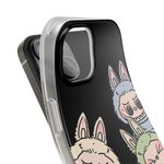 Laptop, Telefoane si Tablete - Telefoane mobile si accesorii - Accesorii Telefoane - Huse telefoane - Husa compatibila cu Oppo Reno7 Lite Silicon Gel Tpu Model Labubu Pattern Black - Infinity.ro