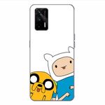 Laptop, Telefoane si Tablete - Telefoane mobile si accesorii - Accesorii Telefoane - Huse telefoane - Husa compatibila cu Realme GT Silicon Gel Tpu Model Finn and Jake Tongues - Infinity.ro