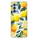Laptop, Telefoane si Tablete - Telefoane mobile si accesorii - Accesorii Telefoane - Huse telefoane - Husa compatibila cu Oppo Reno6 Pro 5G Silicon Gel Tpu Model Lemons Pattern - Infinity.ro