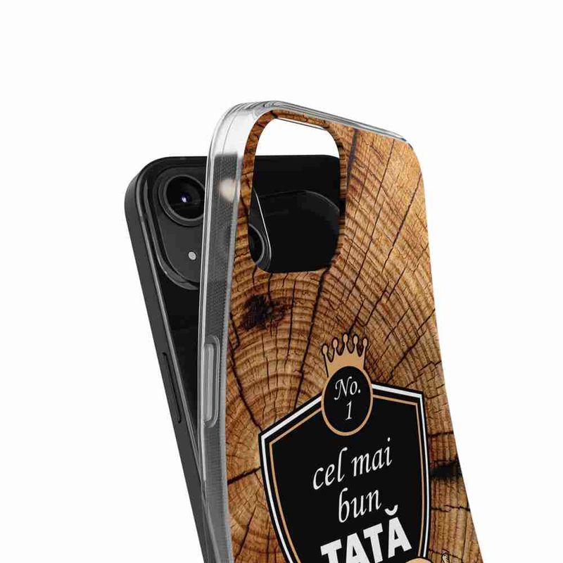 Laptop, Telefoane si Tablete - Telefoane mobile si accesorii - Accesorii Telefoane - Huse telefoane - Husa compatibila cu Oppo Reno12 Pro Silicon Gel Tpu Model Cel Mai Bun Tata - Infinity.ro