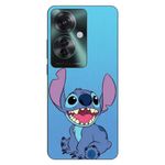 Laptop, Telefoane si Tablete - Telefoane mobile si accesorii - Accesorii Telefoane - Huse telefoane - Husa compatibila cu Oppo Reno11 F 5G Silicon Gel Tpu Model Stitch Blue - Infinity.ro